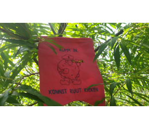 Stickdatei ITH - Seebär Gnom Wimpel "Kumm in"